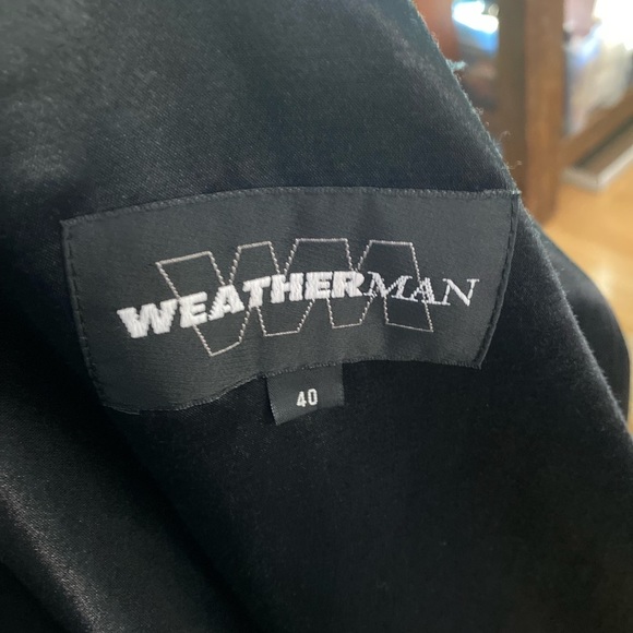 Dark Oversized Trench Coat Weatherman size 40 - Picture 2 of 16
